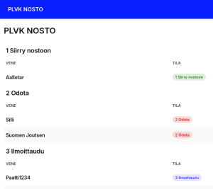 PLVK NOSTO-äppi
